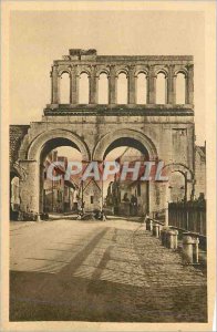 Old Postcard Autun Ancient Roman Gate known as Arroux (Outdoor)