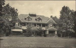 Ridgewood NJ Residence Monte Vista Place c1910 Postcard