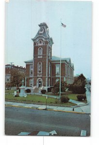 New Castle Indiana IN Vintage Postcard Henry County Courthouse