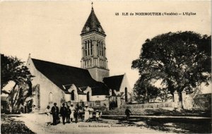 CPA ILE-de-NOIRMOUTIER - L'Église (167425)