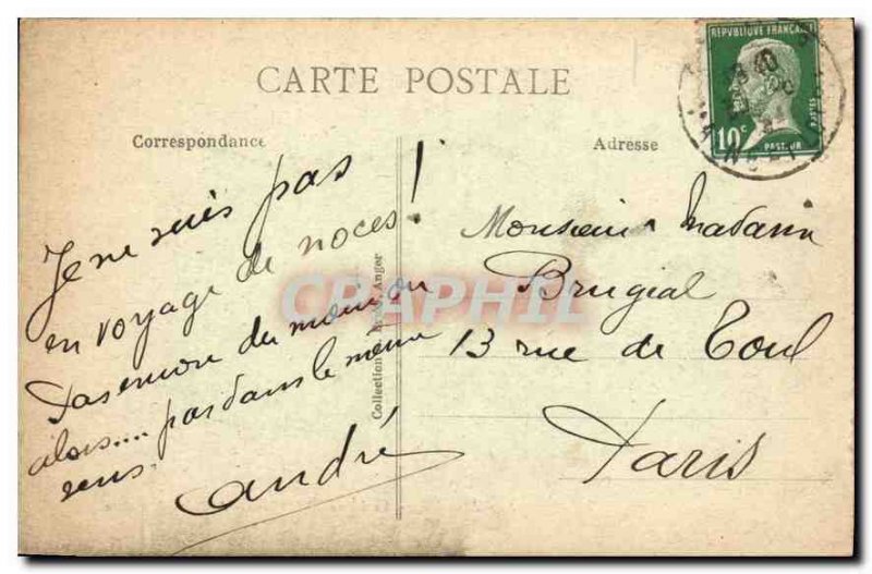 Old Postcard Angers Le Musee Saint John cloister Arcades