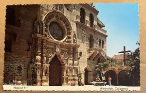 UNUSED POSTCARD -  MISSION INN, RIVERSIDE, CALIF