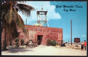 Florida KEY WEST East Martello Tower old Civic War Fort pm1972 Chrome
