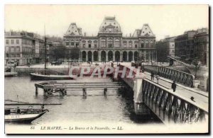 Postcard Le Havre Old Stock Exchange and Gateway