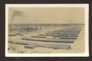 RPPC CAMP MORRISON VIRGINIA BIRDSEYE VIEW US ARMY REAL PHOTO POSTCARD