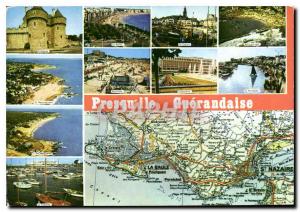 Postcard Modern Guerande peninsula