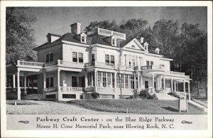 Blowing Rock NC Parkway Craft Center Blue Ridge Parkway Vintage Postcard