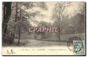 Old Postcard Garches La Riviere Villeneuve L pond