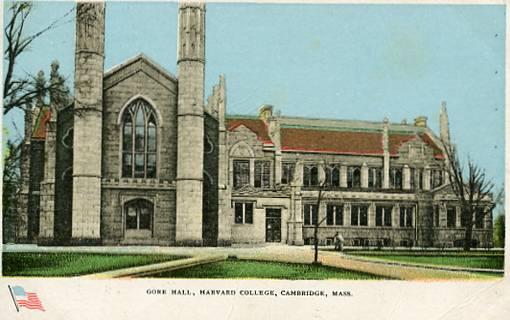MA - Cambridge, Harvard College - Gore Hall