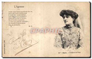 Old Postcard Agen Coiffure Country Folk Costume