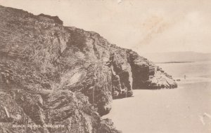 CRICCIETH, BLACK ROCKS, North Wales - Vintage POSTCARD