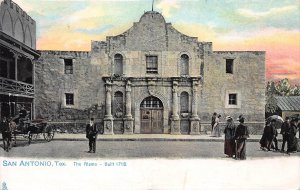 The Alamo, San Antonio, Texas, Early Postcard, Used