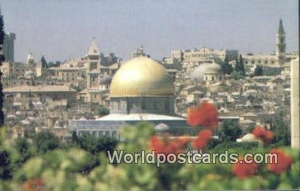 Mt of Olives JerUSA lem, Israel Unused 