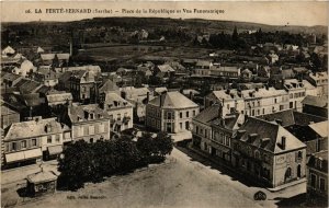 CPA La FERTÉ-BERNARD - Place de la Republique et Vue Panoramique (299395)