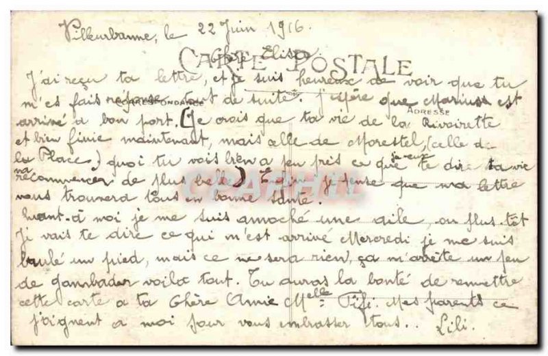 Lyon - Fontaine Bartholdi Old Postcard