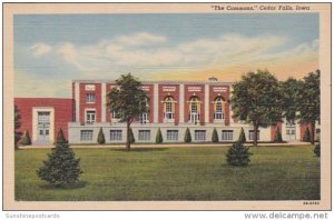 Iowa Cedar Falls The Commons 1943 Curteich