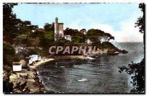 Noirmoutier Old Postcard Beach of & # 39anse red and round Plantier