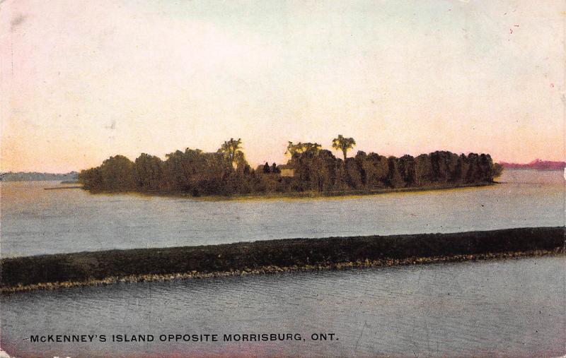 McKenney's Island Opposite Morrisburg, Ontario, Canada, Early Postcard, Unused