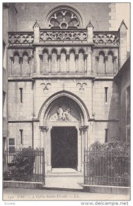 PAU, Pyrenees Atlantiques, France, PU-1917; L'Eglise Sainte Ursule