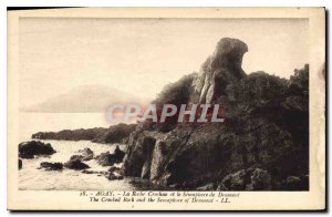 Old Postcard Agay La Roche Bott and Semaphore Dramont