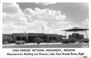 Postcard RPPC Arizona Casa Grande national Monument Frasher 23-3889