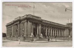 Federal Building Indianapolis Indiana 1910c postcard