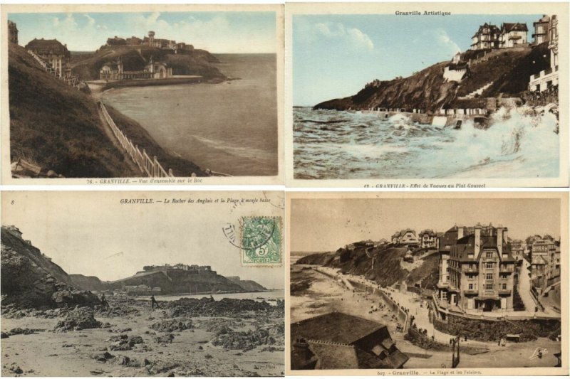 GRANVILLE MANCHE (DEP.50) BASSE NORMANDIE 300 Postcards pre-1940 (L4573)