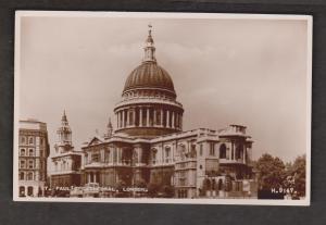 St Paul's Cathedral Real Photo, London - Unused