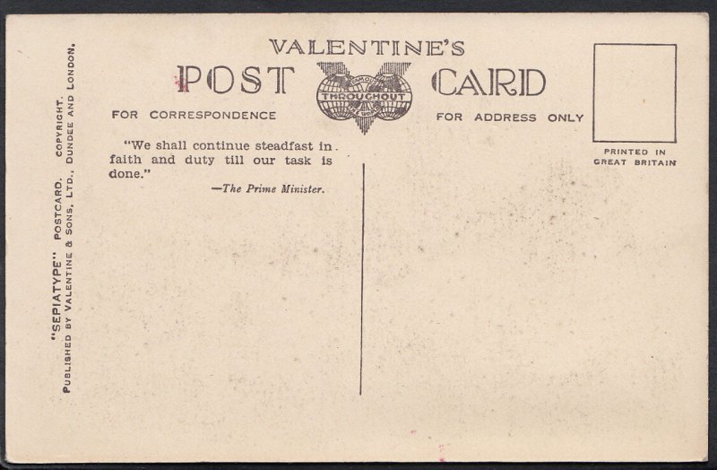 Lancashire Postcard - Waddow Hall and The Ribble, Clitheroe  A2300