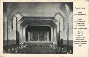 CPA PARAY-le-MONIAL Abri des Pelerins - Salle de Conferences (1190853)