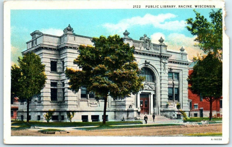 M-6544 Public Library Racine Wisconsin