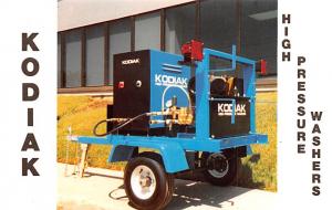 Kodiak Industries. High Pressure Washers Advertising Unused 