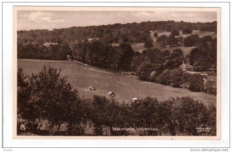 WALDERTON, Sussex, England, 1900-1910's; Watergate