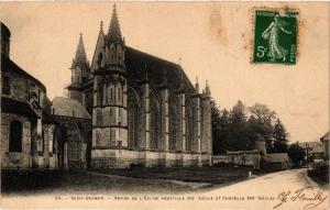 CPA St-GERMER - Abside de l'Église Abbatiale (XII s.) et Chapelle.. (290955)