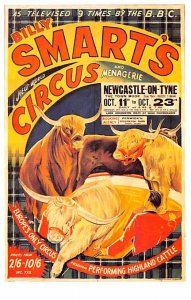 Silly Smart's Circus Poster Dalkeith's Classic Poster Series Circus Unused 