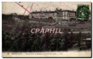 Old Postcard Granville Hopital Civil and Military and the Flower Valley