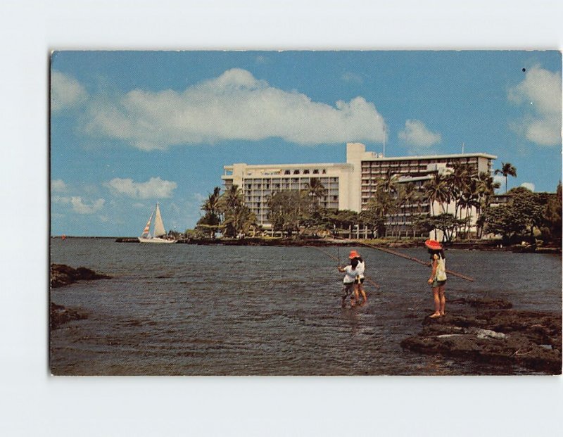 Postcard Naniloa Surf, Hilo, Hawaii