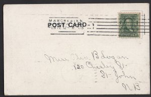 New Hampshire MANCHESTER Grace Episcopal Church pm1908 ~ Und/B