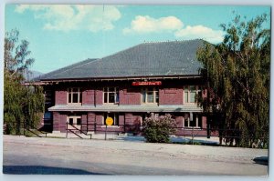 Butte Montana MT Postcard Northern Pacific Railroad Passenger Station Depot