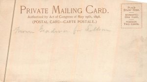 A CHINESE GREEN GROCER'S CHINA POSTCARD (c. 1900)