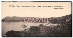 Old Postcard Riviera Surroundings Toulon Tamaris sur Mer Vue Generale