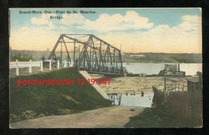 h2651 - GRAND MERE Quebec 1920s Pont du St Maurice. Bridge