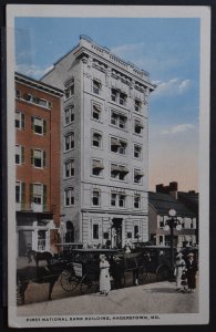 Hagerstown, MD - First National Bank Building - Early 1900s