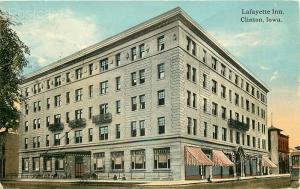 IA, Clinton, Iowa, Lafayette Inn, Tichnor No. A-7031