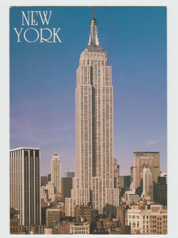 Empire State Building New York USA Postcard