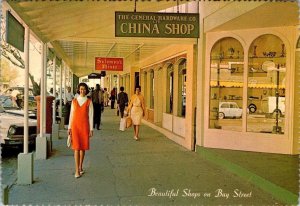 Nassau, Bahamas  BAY STREET STORES~General Hardware China Shop  4X6 Postcard