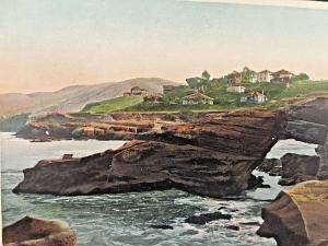 Postcard Hand Tinted Early View of La Jolla, CA.        W4