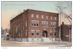 WOODSTOCK, Ontario, Canada, PU-1910; Y. M. C. A. Building