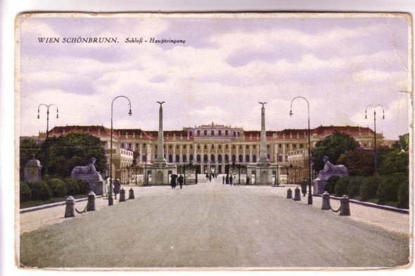 Wien Schonbrunn, Schlob, Haupteingang, Germany