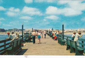 Virginia Virginia Beach Fishing Pier Looking Towards Beach